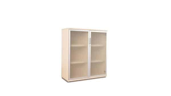 Neudörfler Flügeltürschrank mit Glasfront