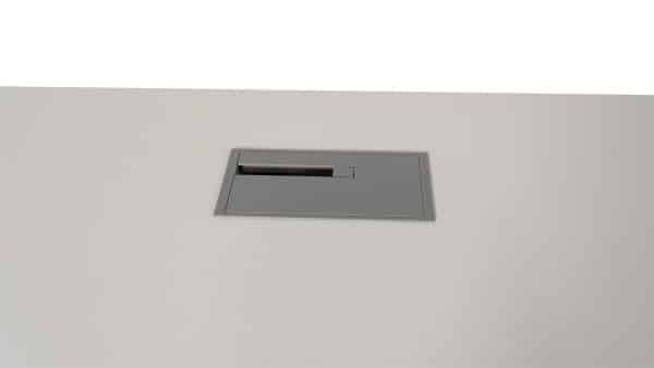 Steelcase manuell höhenverstellbarer Tisch – Bild 3