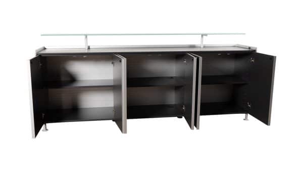 Bene Flügeltürschrank mit Glasplatte – Bild 2